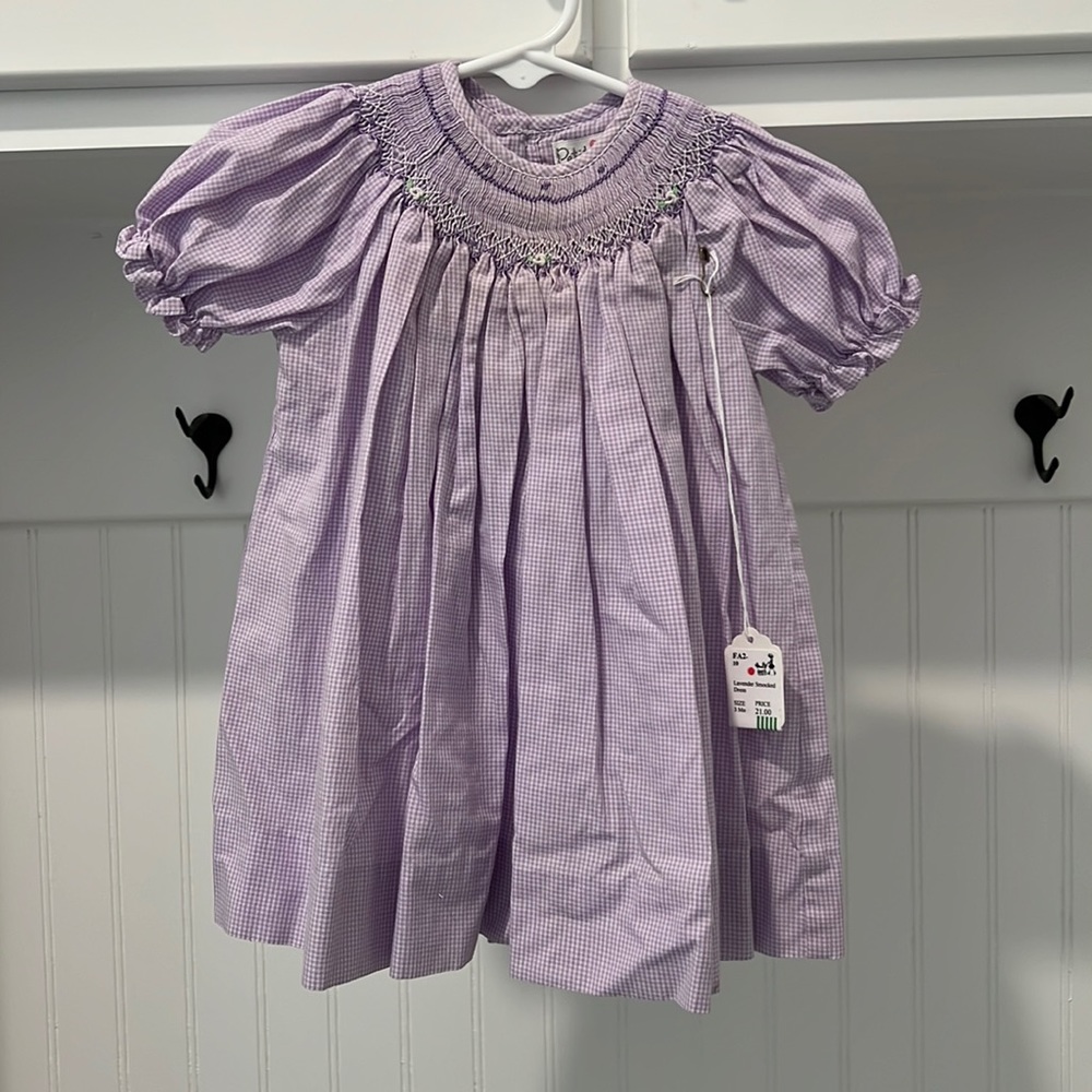 Petit Ami..  Smock . 3mo worn 1 time. No stains or tears.